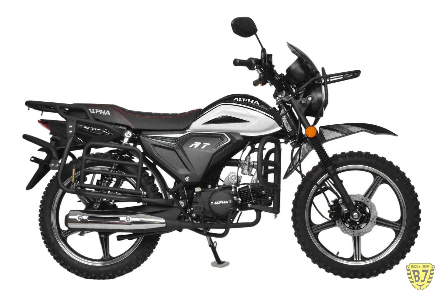 Мопед Motoland Альфа RT Forester 11 (LM48-B) черный 18/18 (A) — изображение 2