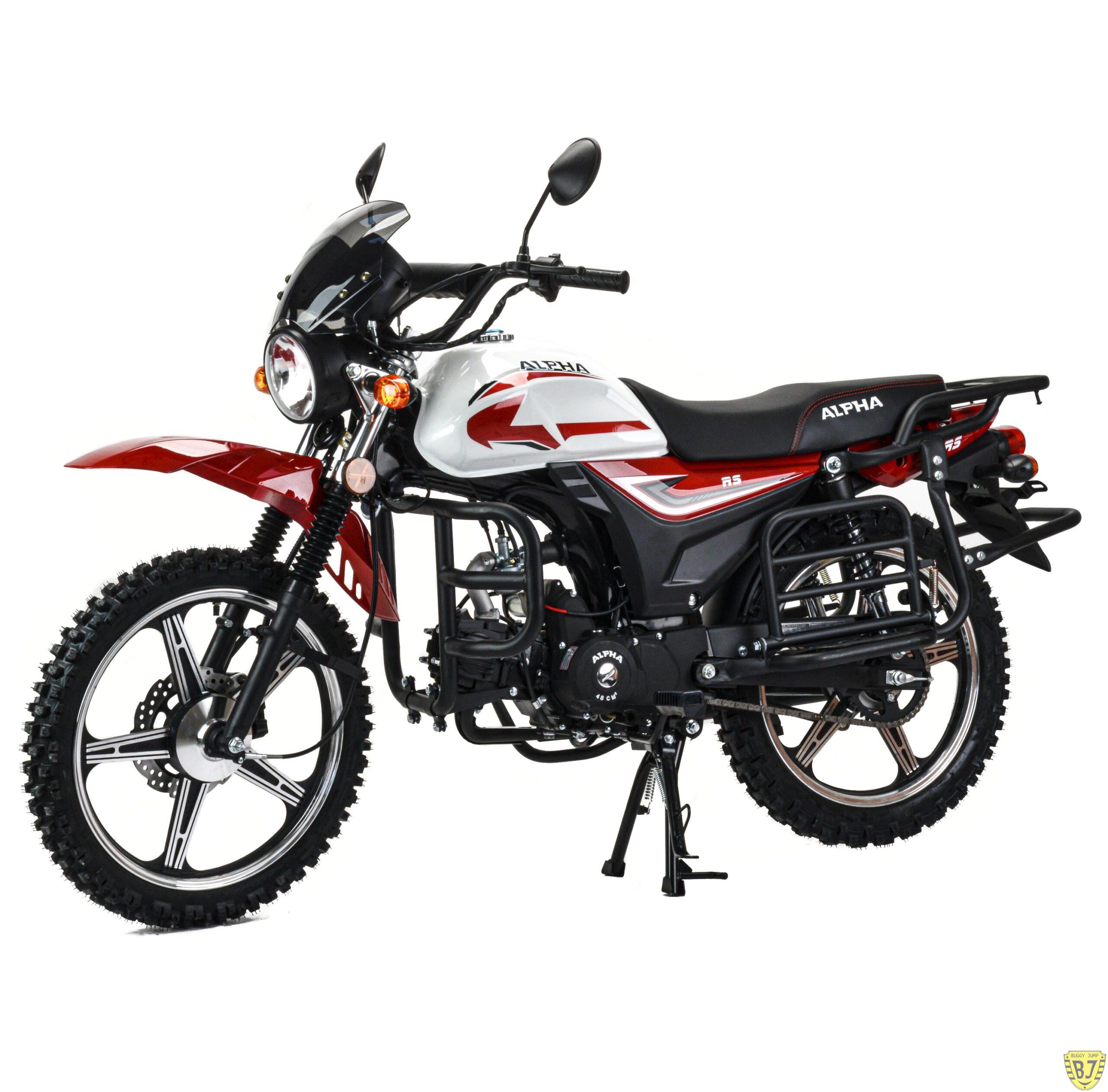 Мопед Motoland Альфа RS Forester 11 (LM48-B) красный (A)