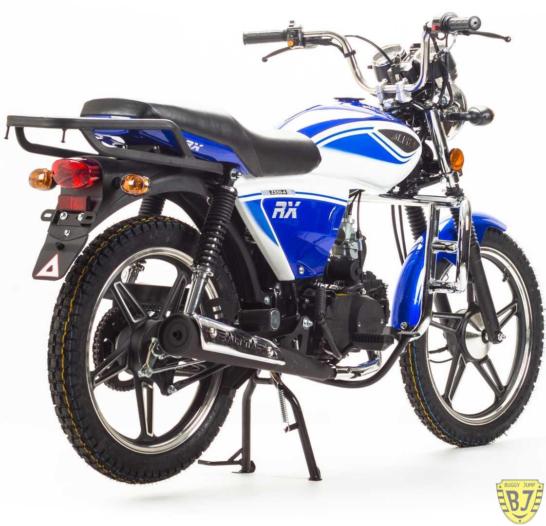 Мопед Motoland Альфа RX 11 синий — изображение 6