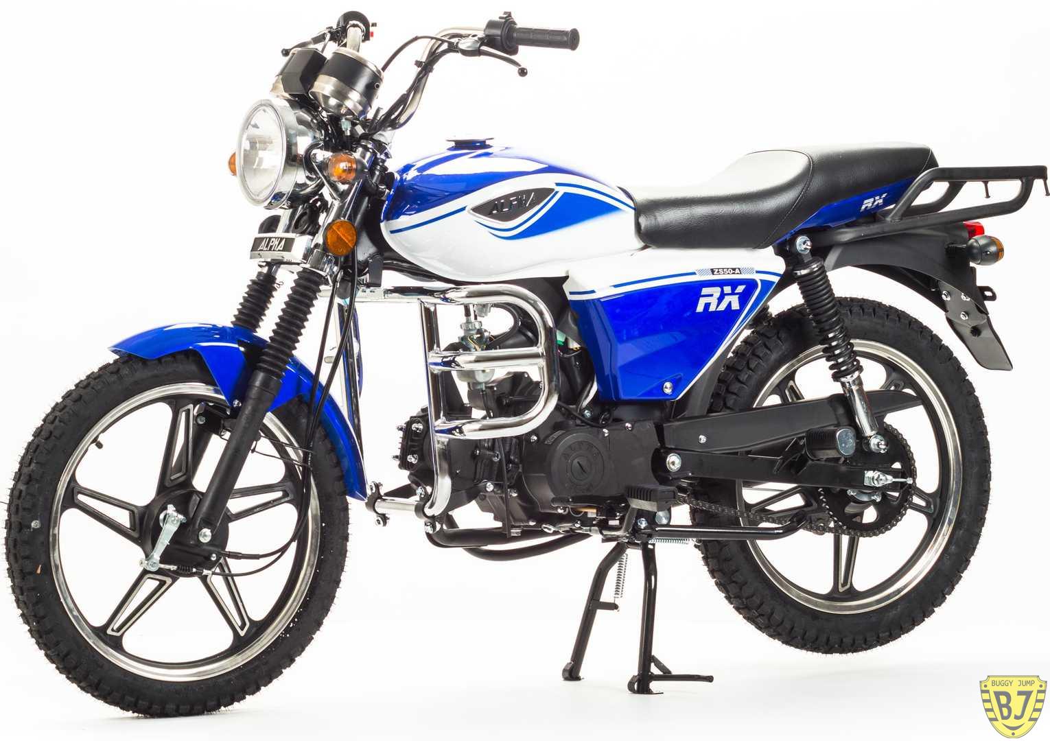 Мопед Motoland Альфа RX 11 синий