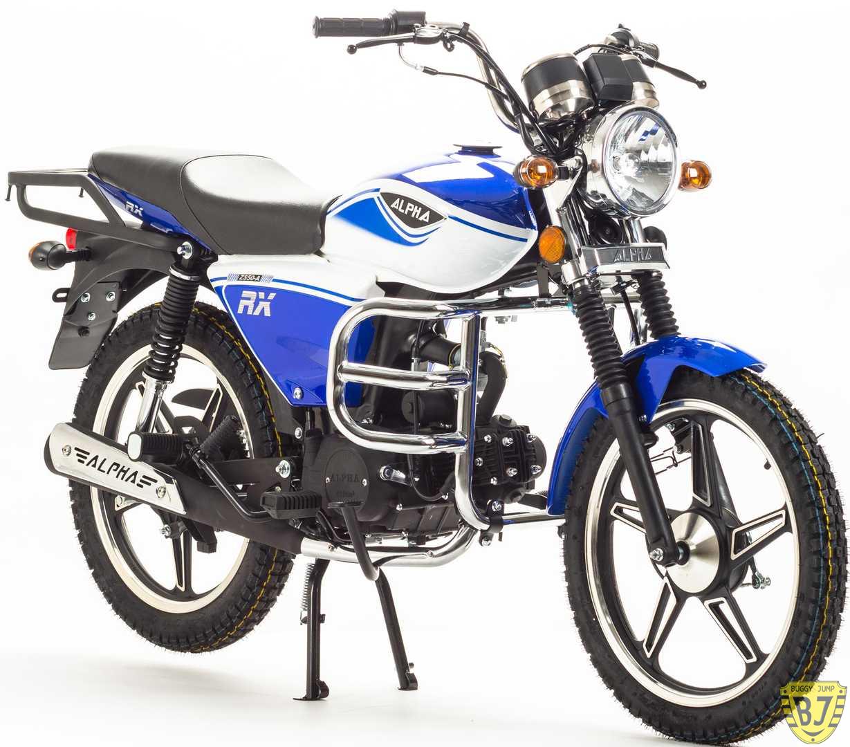 Мопед Motoland Альфа RX 11 синий (A) — изображение 2