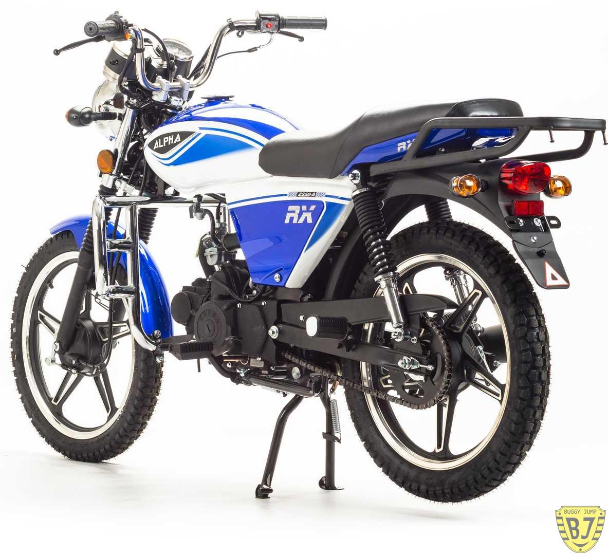 Мопед Motoland Альфа RX 11 синий (A) — изображение 5