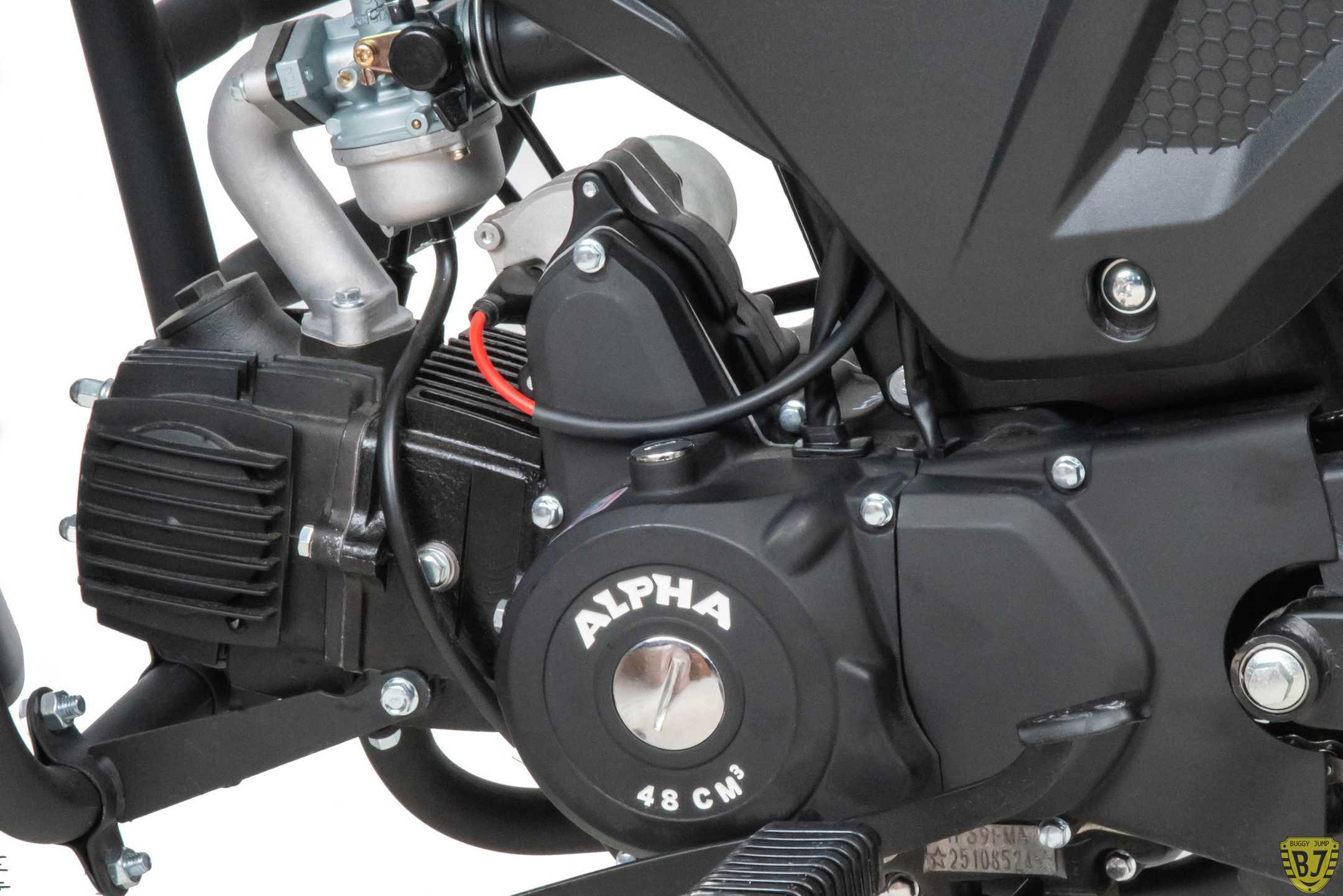Мопед Motoland Альфа RT 11 (LM48-B) черный 18/18 (A) — изображение 8