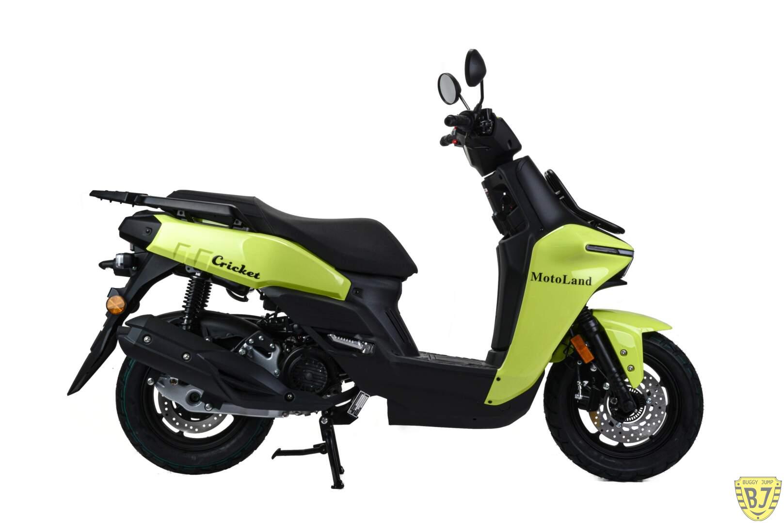 Скутер Motoland CRICKET 150 (WY150-5D) зеленый — изображение 2