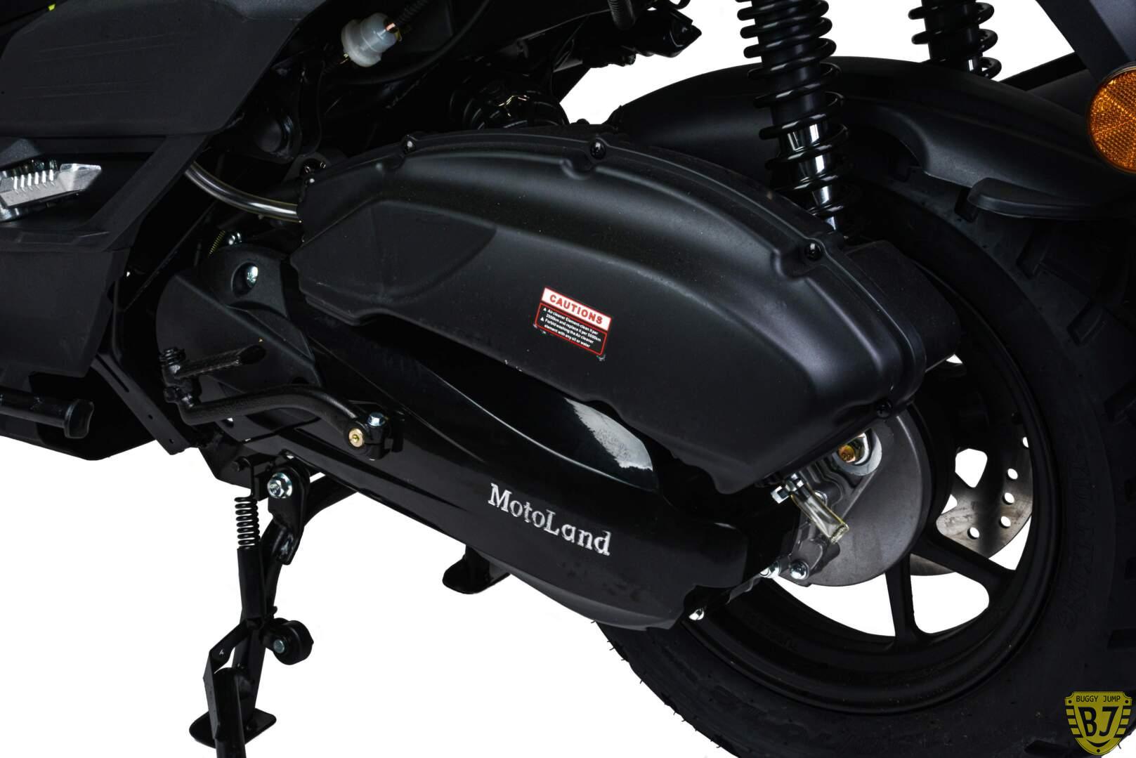 Скутер Motoland CRICKET 150 (WY150-5D) зеленый — изображение 6