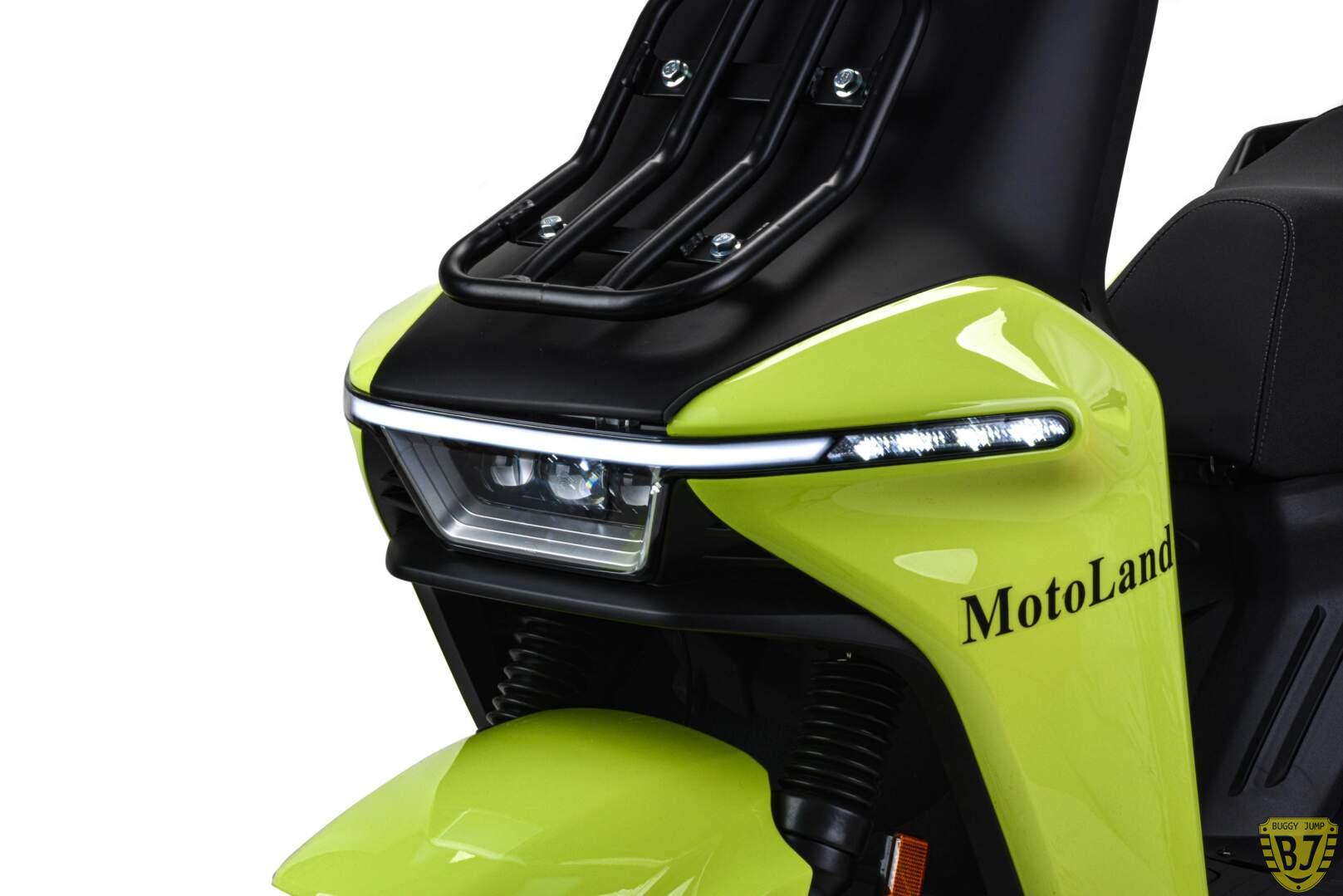 Скутер Motoland CRICKET 150 (WY150-5D) зеленый — изображение 12