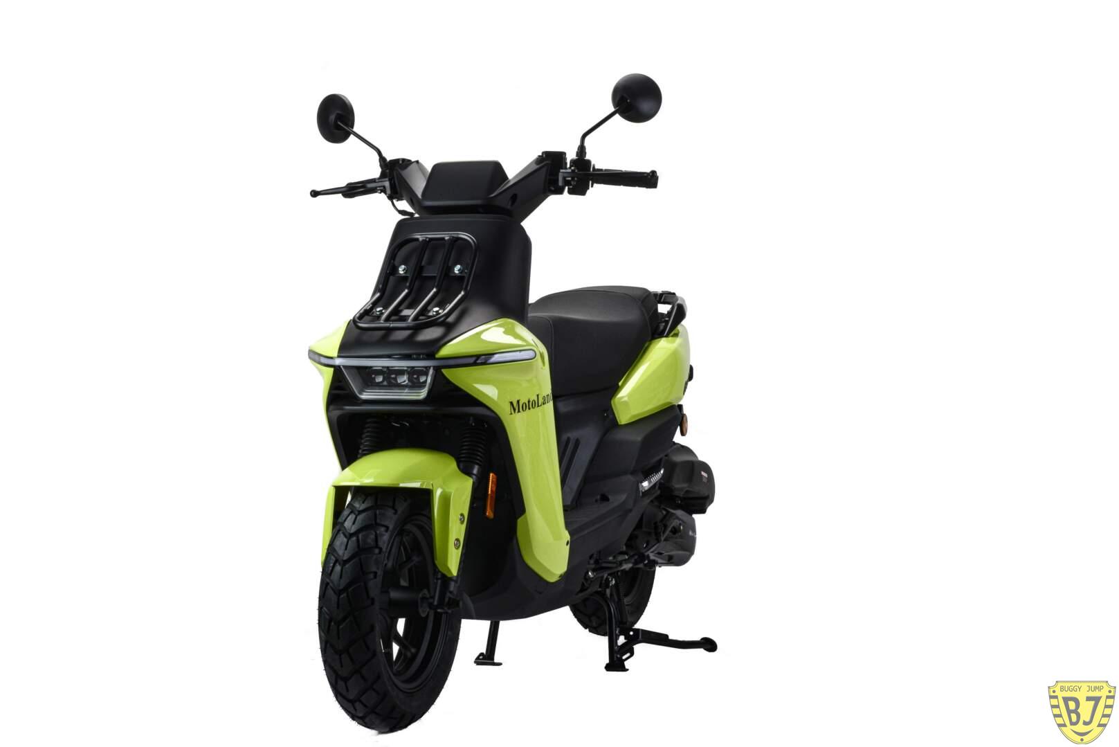 Скутер Motoland CRICKET 150 (WY150-5D) зеленый — изображение 13